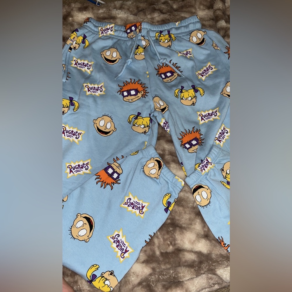 Rugrats Fashionova sweat joggers size small. Never worn !!